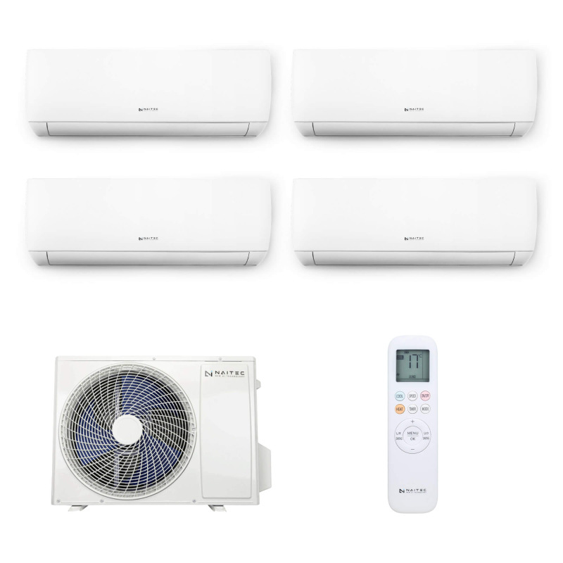 Naitec Multisplit - vonkajšia 12 kW + 4 x Naitec New Smart vnútorná 3,5 kW